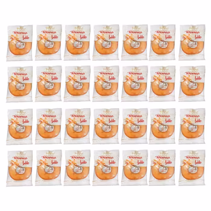 کیک حلقه ای زعفرانی وانیلی طغرا 28 عددی