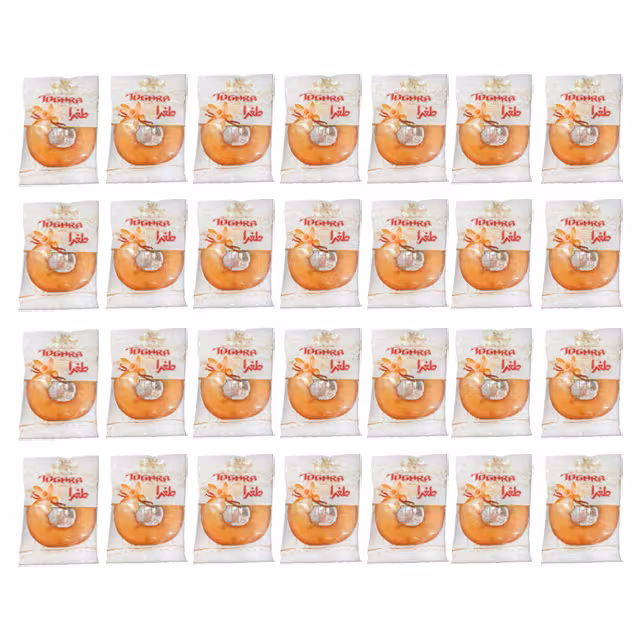 کیک حلقه ای زعفرانی وانیلی طغرا 28 عددی