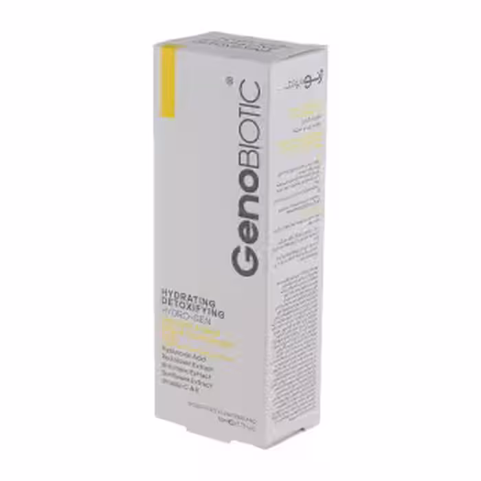 کرم مرطوب کننده و دتوکسیفای کننده ژنو بایوتیک مناسب پوست چرب و مختلط حجم 50 میلی لیتر