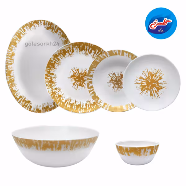 سرویس غذاخوری آرکوپال ستاره طلایی سوزنی