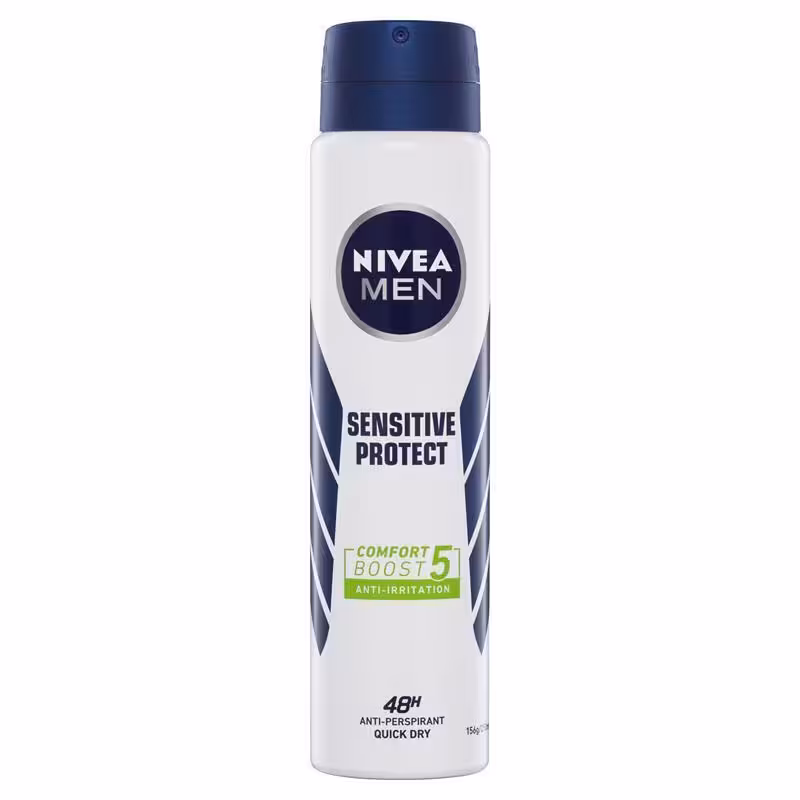 اسپری ضد تعریق نیوا NIVEA مردانه مدل سنستیو پروتکت حجم 250 میل