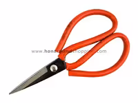 قیچی دسته فلزی قرمز کد 102