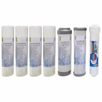 فیلتر دستگاه تصفیه آب نور مدل ارگونومی پلاس بسته 7 عدد