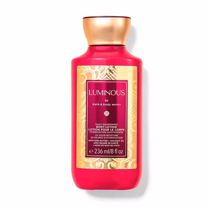 bath & body LUMINOUS body lotion لوسیون 236 ml
