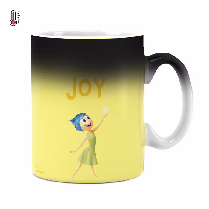 ماگ حرارتی راویتا طرح احساسات کارتون درون و بیرون - Inside out کد 3842