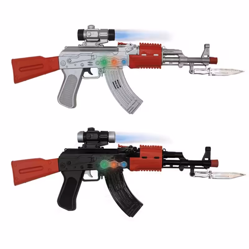 اسباب بازی تفنگ موزیکال جعبه ای