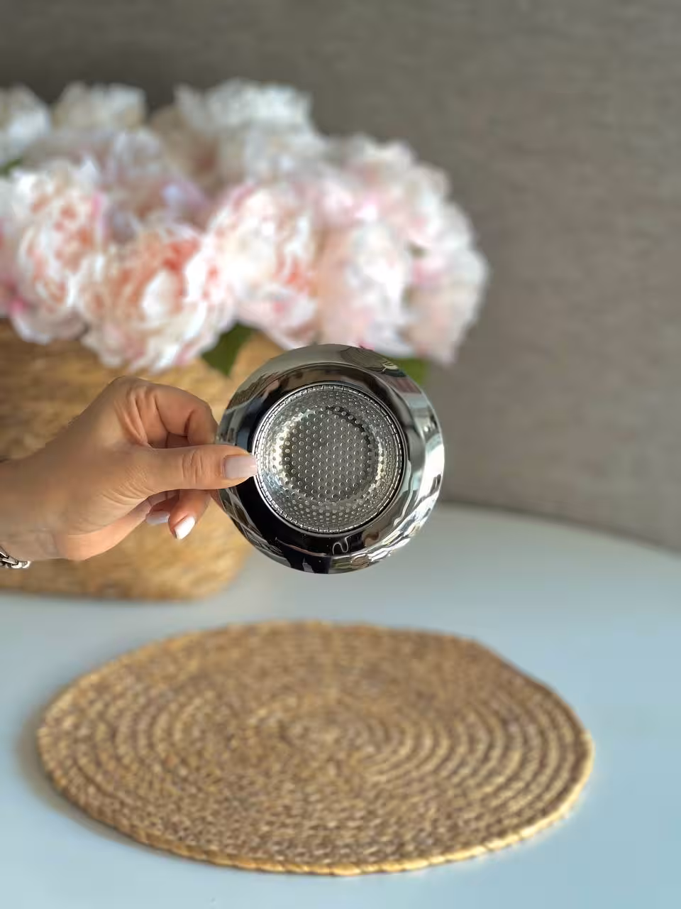 صافی سینک استیل- مدل گرد