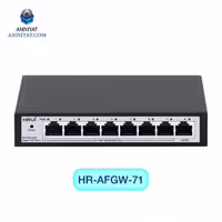 سوئیچ شبکه PoE مدیریتی HRUI مدل HR-AFGW-71