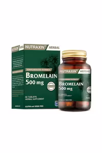 قرص بروملین 500 میلی گرمی آناناس Nutraxin - بسته 60 عددی