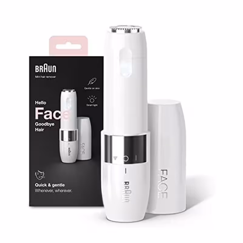 Braun Hello face goodbye hair شیور