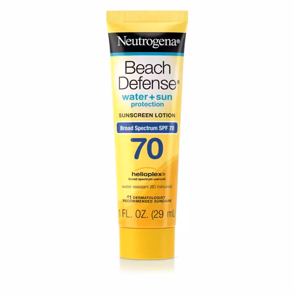 ضدآفتاب نوتروژینا مدل Beach Defense با SPF70 حجم 29 میلی لیتر