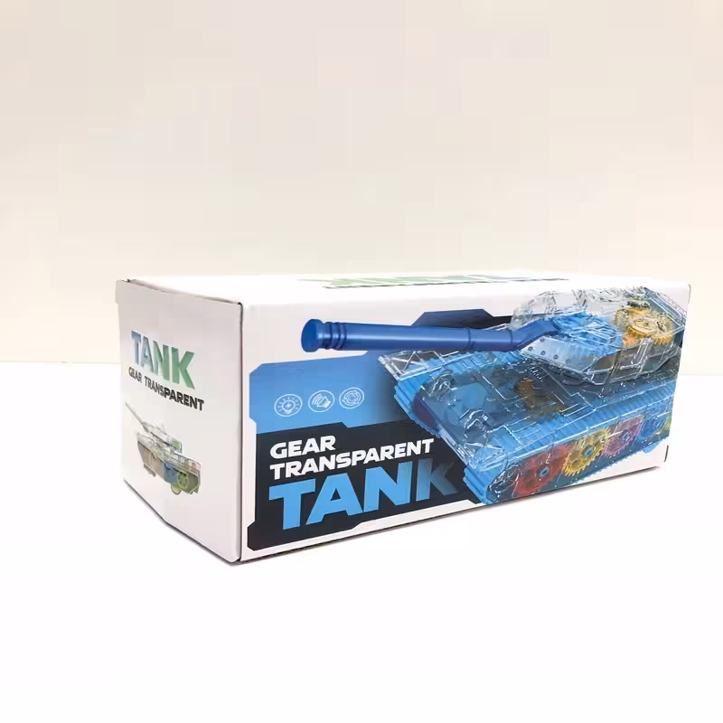 تانک اسباب بازی چرخ دنده ای موزیکال
