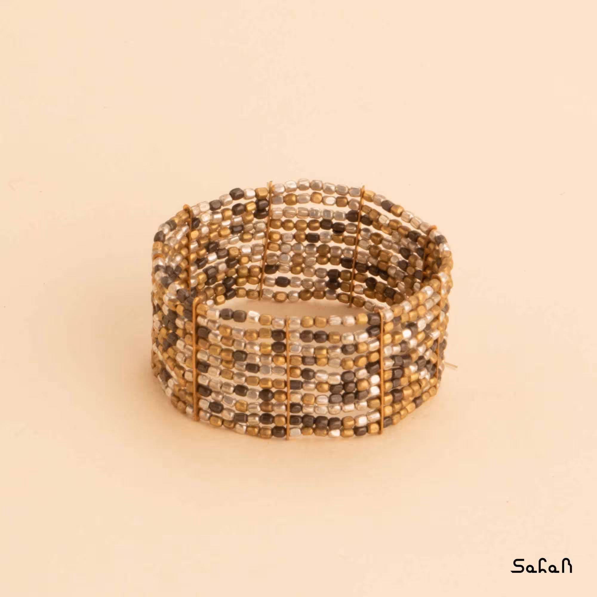 دستبند چند رج کشی چند رنگ