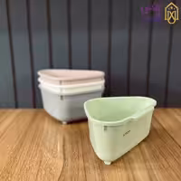 تفاله گیر مدل یاس چاپدار لیمون 7503