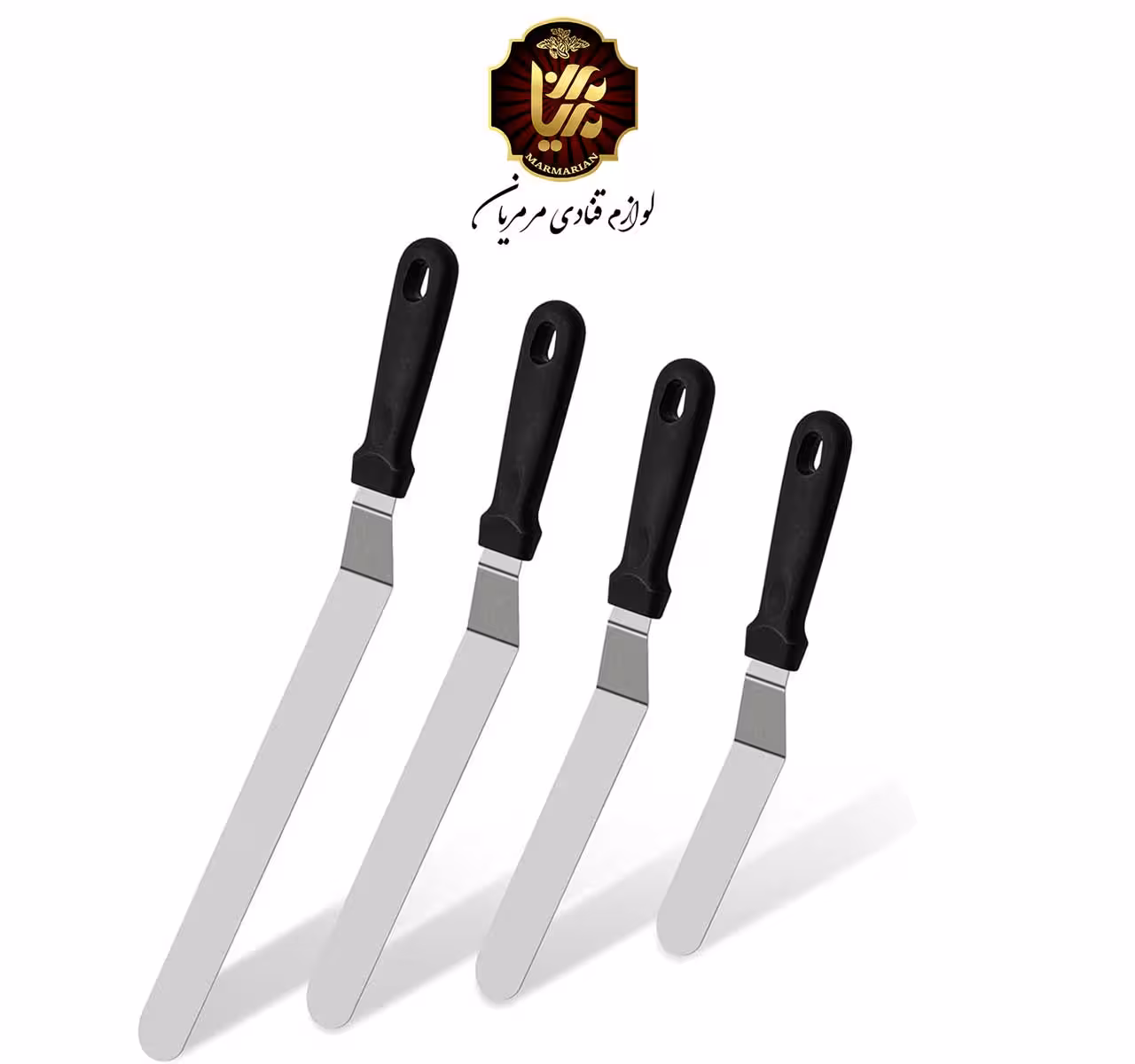 پالت خامه کشی استیل خم در سایز های مختلف