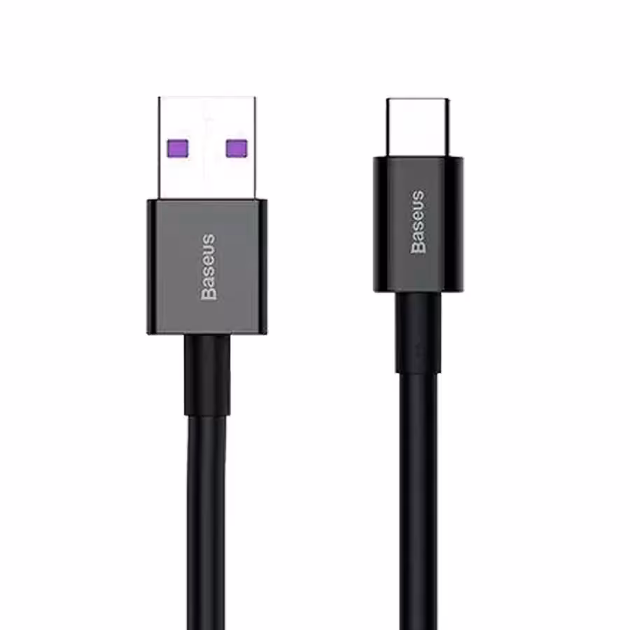 کابل شارژ USB به USB-C باسئوس مدل CATYS-01 – طول 1 متر