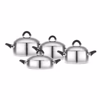 سرویس قابلمه استیل 8 پارچه Karaca ترکیه مدل Fuji