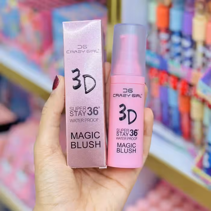 رژگونه پمپی جادویی کریزی گرل