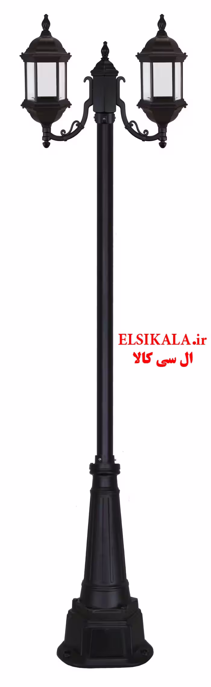 چراغ دوشاخه شش ضلعی آلمینیوم دایکاست