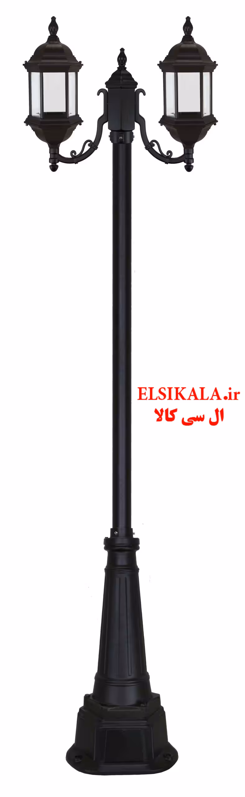 چراغ دوشاخه شش ضلعی آلمینیوم دایکاست