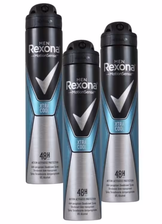 اسپری ضد تعریق مردانه رکسونا مدل Xtra Cool حجم 200 میل