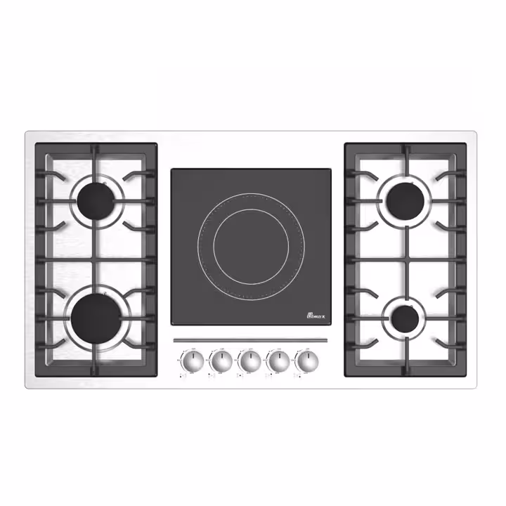 اجاق برقی گازی صفحه ای بیمکث مدل 0026