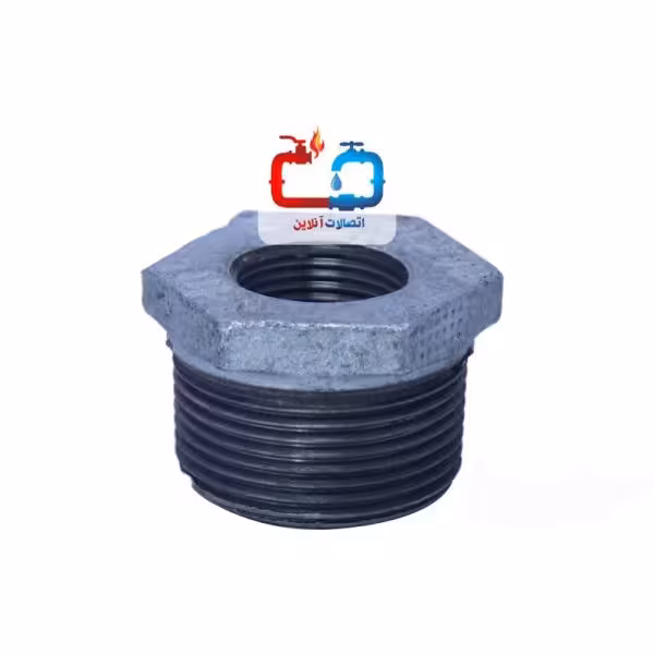 تبدیل دنده‌ای 1/2*1 اینچ گالوانیزه توپی برزیل