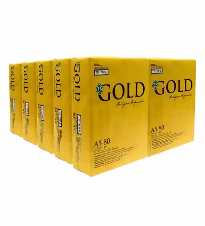 خرید کاغذ گلد مدل A5 بسته 5000 عددی قیمت روز