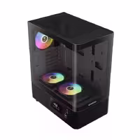 کیس کامپیوتر گیمینگ گیم دیاس مدل ATLAS E2 CG BK