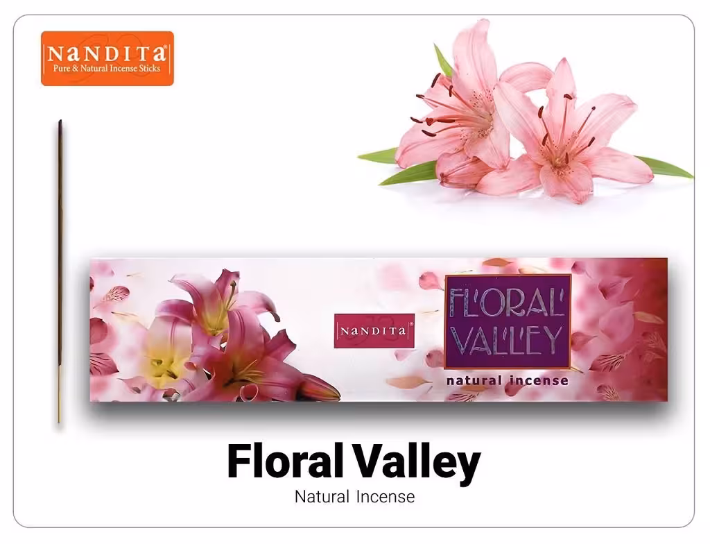 عود دست ساز فلورال ولی از برند ناندیتا