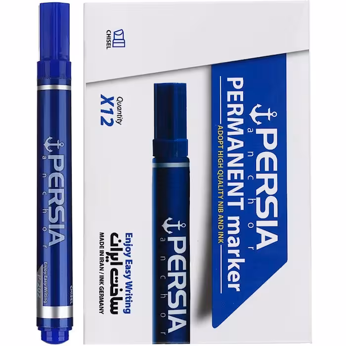 ماژیک کارتن نویس رنگ آبی پرشیا PERSIA