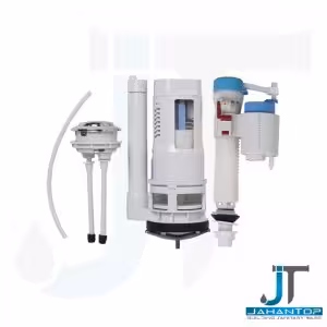 مکانیزم تخلیه آب توالت فرنگی 2 زمانه