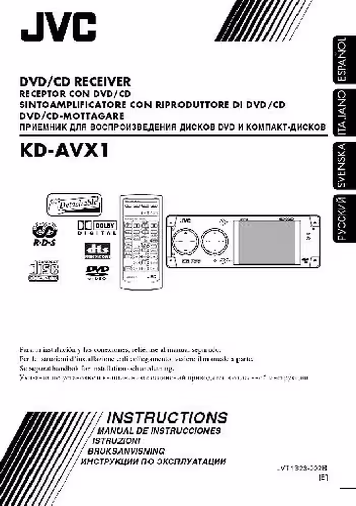 خرید و دانلود نسخه کامل کتاب JVC KD-AVX1