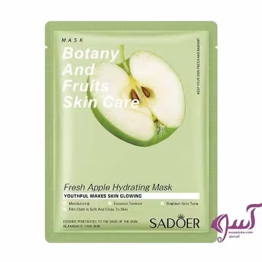 ماسک ورقه سیب اورجینال آبرسان و ضد جوش SD90115