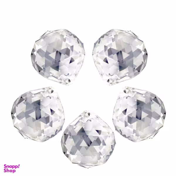 کریستال لوستر مدل گوی شماره چهل بسته 5 عددی