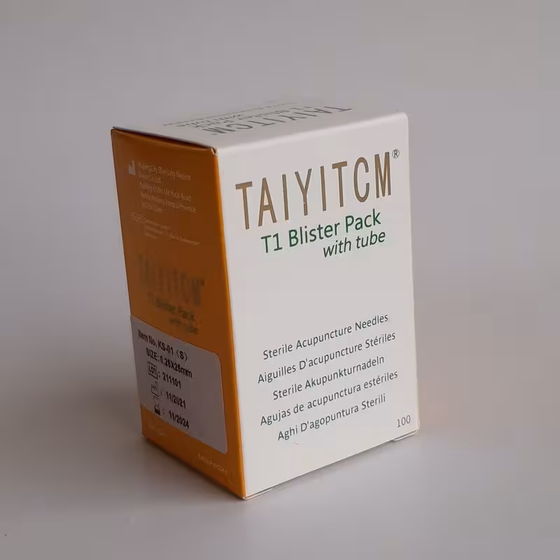 سوزن اندازه 25 در 0.25 میلی متر تک گاید طب سوزنی بسته 100 عددی TAIYITCM چین اصل موسسه پژوهشی طبی بازرگانی سیمرغ