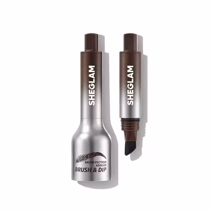 هاشور ابرو شیگلم مدل Brow-fection Angled Brush and DIP پوشش طبیعی با ماندگاری بلند مدت