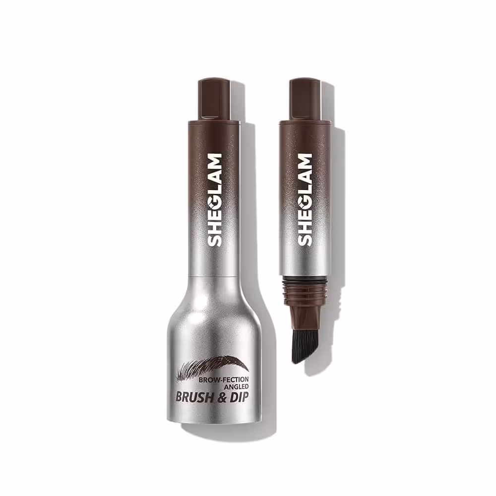 هاشور ابرو شیگلم مدل Brow-fection Angled Brush and DIP پوشش طبیعی با ماندگاری بلند مدت