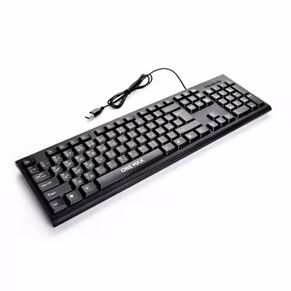 کیبورد وان مکس مدل OM-K1000 | کالا مکس