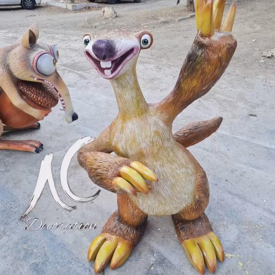 مجسمه سید عصر یخبندان