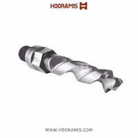 مته اختصاصی نوک دارچپگرد 87*50*10  با شفت پیچدارصاف M10 از جنس HSS-E جهت کار بر روی پروفیلهای uPVC با یا بدون پروفیل گالوانیزه