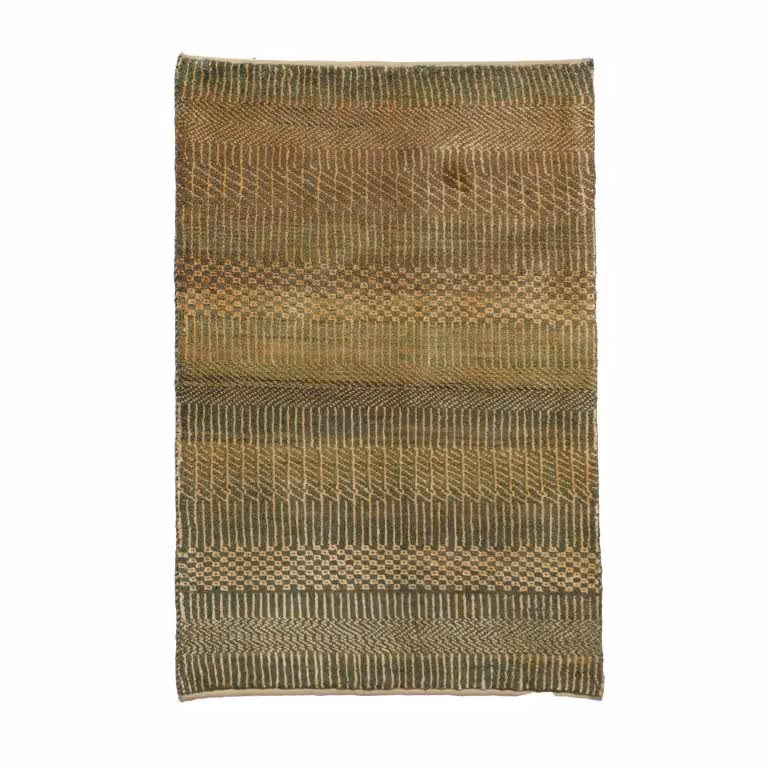 گبه دستبافت یک متری طرح مدرن کد 4030523