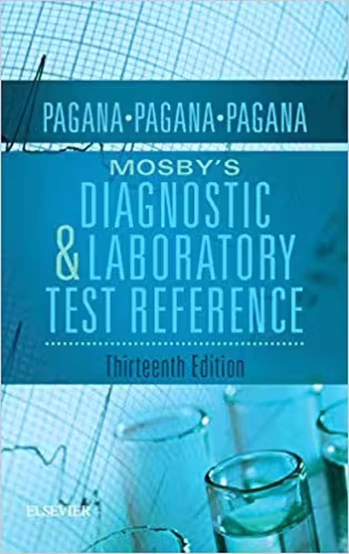 خرید و دانلود نسخه کامل کتاب Mosby's Diagnostic and Laboratory Test Reference 13th Edition