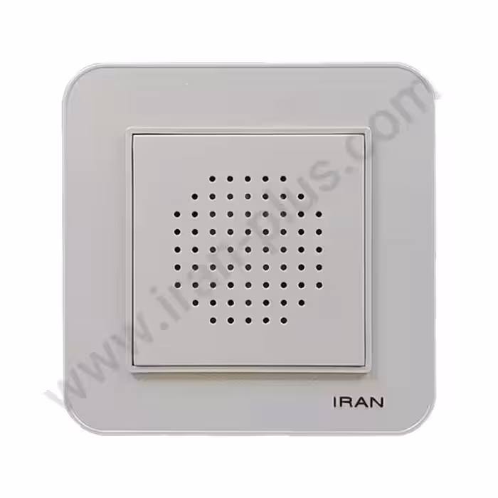 زنگ دینگ دانگ مدل ارس نقره ای