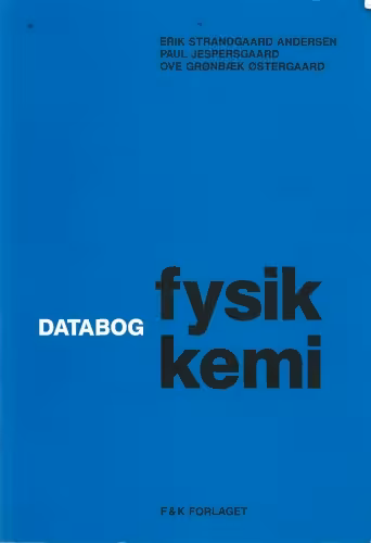 خرید و دانلود نسخه کامل کتاب Databog fysik, kemi