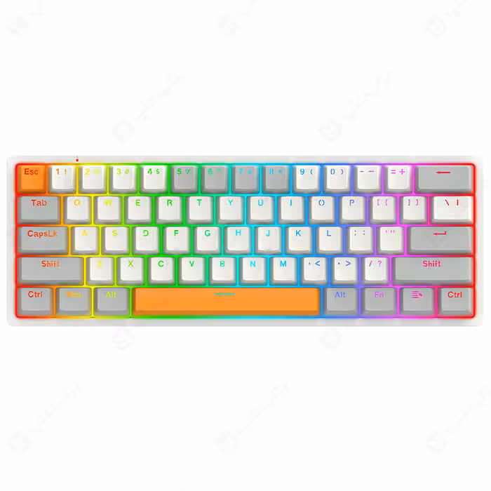 کیبورد سیمی گیمینگ مکانیکال ردراگون مدل Akali K642