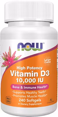 ویتامین D-3 (240 کپسول) NOW