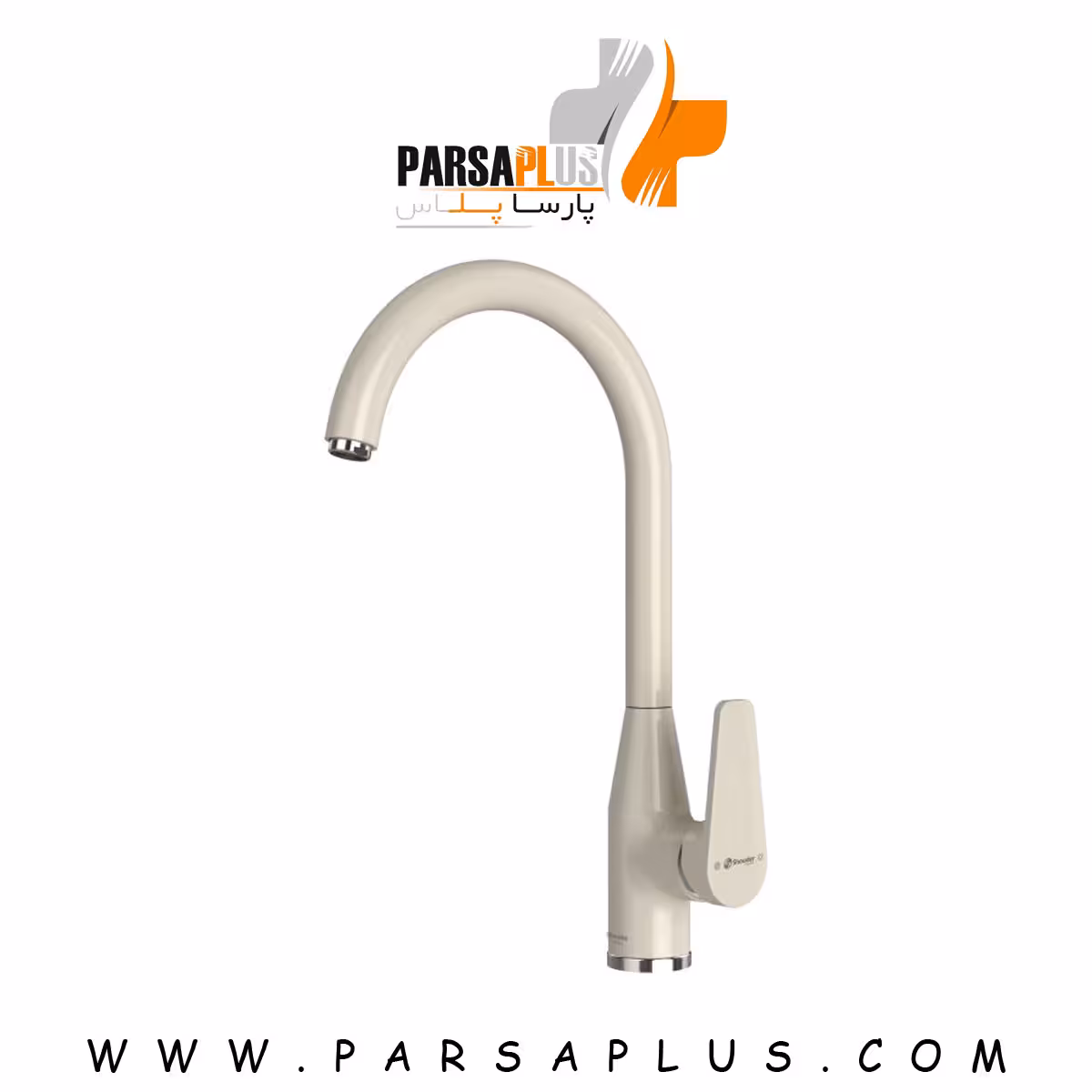 شیر آشپزخانه شودر مدل لیون شیری کروم