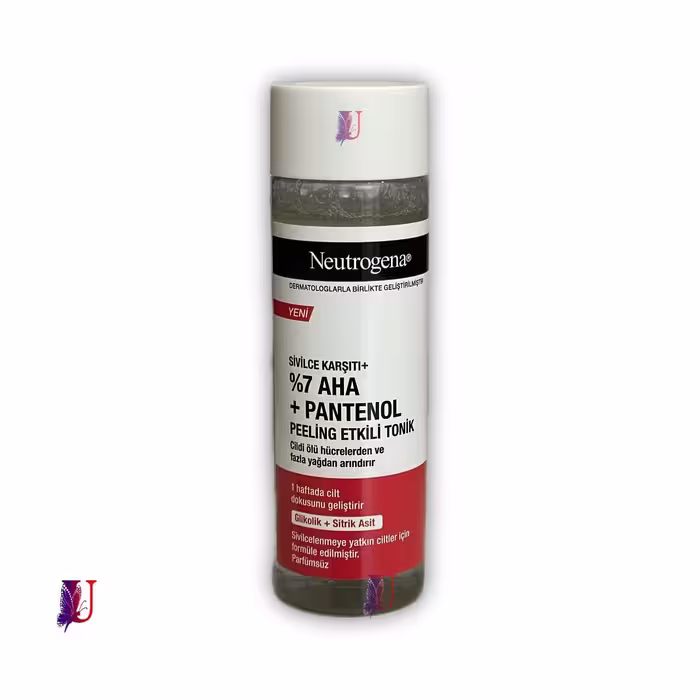 تونر لایه‌بردار نیتروژنا Neutrogena ضد جوش AHA مؤثر حجم 125 میل