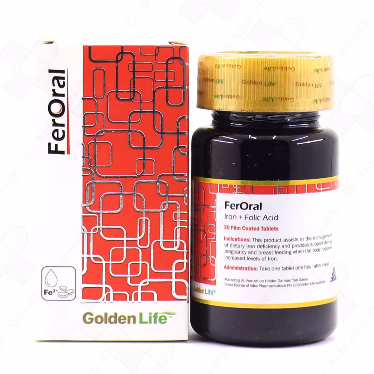 قرص فرورال Golden Lifeگلدن لایف 30 عدد